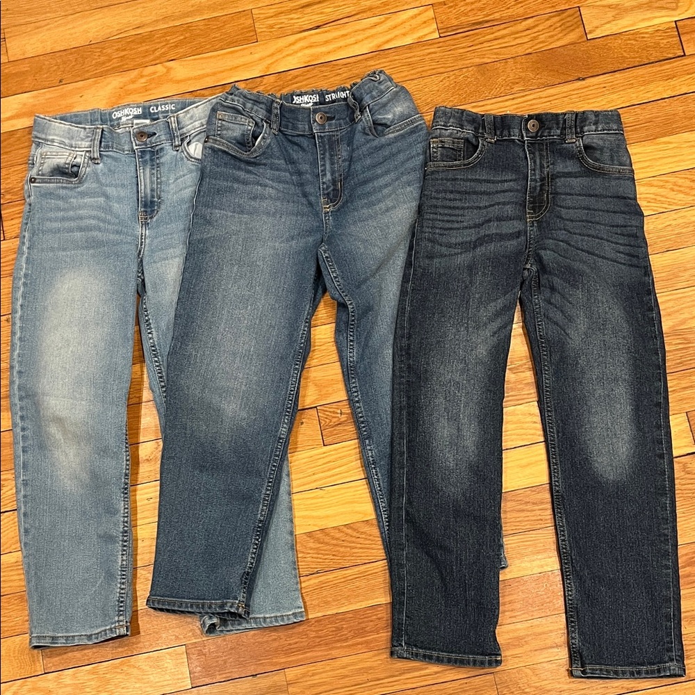 OshKosh B'gosh Kids Jeans - Light Blue, Medium Blue, Dark Blue
